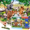 Puzzle CASTORLAND 100ks - Na farmě