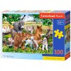 Puzzle CASTORLAND 100ks - Na farmě