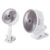 57817 3 skladaci bezdratovy ventilator na stul s klipem a stojankem