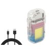 58045 9 elektricka plasma zapalovac s led osvetlenim cob usb a vodeodolny
