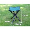 59399 2 skladaci rybarska zidle a turisticky taburet lehke a kompaktni