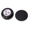 59915 1 bezdratove samolepici dotykove led svetlo 3 led pro osvetleni satni skrine cerne