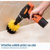 Sada čisticích kartáčů na vrtačku, 3 ks