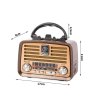 62831 9 retro kuchynske mobilni radio fm am bluetooth usb dobijeci antena