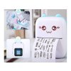 64974 6 eng pl mini thermal printer wireless portable photo memo printer 6039 8