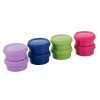 65061 4 eng pl dip containers for dips sauces 80ml 8pcs lid dressing set 6186 5