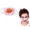 65205 1 krvava maska s rouskou a desivymi zuby halloweensky hororovy kostym