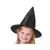 65295 2 cerny carodejnicky klobouk idealni doplnek k halloweenskemu kostymu