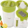 65820 eng pl vegetable grater 4in1 slicer shredder magnet interchangeable inserts handle 6105 1