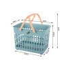 66009 8 eng pl shopping basket handy for mushrooms vegetables folding handles for picnics 6171 14