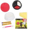 66033 make up sada s klaunskym nosem pro halloween cosplay make up