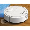 66135 2 akumulatorovy cistici robot s elektrickym kartacem bily vysavac pro snadny uklid