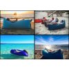 Samonafukovací vak LAZY BAG - modrý