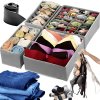 68032 1 eng pl underwear organiser sock drawer cupboard box set of 4 pieces 6767 2 3