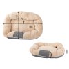 69079 1 eng pl plush dog playpen bed soft cushion couch bedding fluffy 6825 15