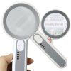 69607 5 eng pl illuminated reading magnifying glass 5x with led lighting 7014 5