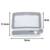 69610 eng pl illuminated reading magnifying glass 4x with led lighting 7015 1