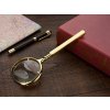 69622 2 eng pl reading magnifying glass manual magnifying glass gold magnification 6x 7019 5