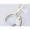 69622 4 eng pl reading magnifying glass manual magnifying glass gold magnification 6x 7019 7