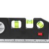 69625 4 eng pl precision laser spirit level with 2 5m measuring tape laser 3 led modes usb 7020 5