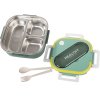 69664 2 eng pl breakfast box with compartments cutlery container lunchbox for microwave 1000ml 6743 7