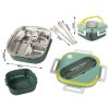 69664 5 eng pl breakfast box with compartments cutlery container lunchbox for microwave 1000ml 6743 16