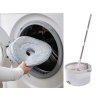 69688 8 eng pl rotary mop 360 spin bucket set 2x microfibre pads 7009 9