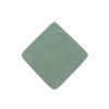 Osuška s kapucí froté 75x75 cm Ash Green