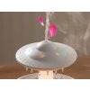 80154 2 vlhcic vzduchu diffuzer vune led lampa ve tvaru ufo s dalkovym ovladanim