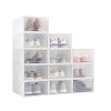 82650 1 organizer na buty pudelko pojemnik z klapa szafka skladana modulowa obuwie