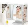 Make-up zrcadlo vedlo osvětlené skládací make-up zrcadlo usb 3 barvy