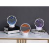 Písková lampa 3d pohyblivý dynamický písek dekorativní stůl usb vedl rgb