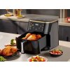 Fritéza bez tuku fritéza air fryer velká na pečení 1400 w 10 l