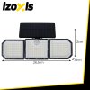 Solární lampa 167LED 500lm Izoxis 24633