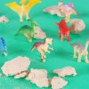 Dinozaury wykopaliska jajko dinozaura 12 figurek zestaw archeologiczny 178741
