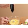 Elektrický napěňovač na mléko a kávu ruční mini mixér kuchyňský šlehač