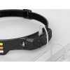 LED čelovka, akumulátorová, USB, s pohybovým senzorem, 3 pásky