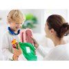 Lunchbox – růžový snídaňový box s přihrádkami a příbory