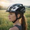 Cyklistická nastavitelná přilba RALLEX - černobílá L 58-62cm