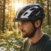 Cyklistická nastavitelná přilba RALLEX - černobílá L 58-62cm