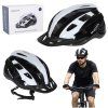 Cyklistická nastavitelná přilba RALLEX - černobílá L 58-62cm