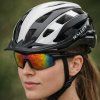 Cyklistická nastavitelná přilba RALLEX - černobílá M 54-58cm