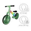 Trike Fix Glow LED cross-country odrážedlo - zelené