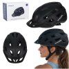Cyklistická nastavitelná přilba RALLEX černá M 54-58cm