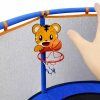 Dětská trampolína zahradní síť na míče basketbal 155cm modrá