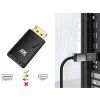 ADAPTER PŘEKLADKA KONVERTOR DP DisplayPort na HDMI 4K ULTRA HD