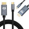 KABEL USB-C HDMI ADAPTER HUB USB TYPU C NA HDMI 4K 180 cm