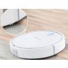 Robot vysavač automatický bezdrátový elektrický úklidový bílý