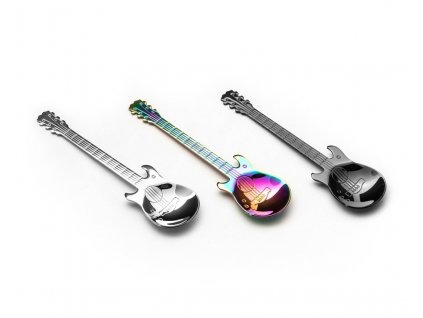 eng pl Guitar metal tea spoons 3 pcs 2027 6