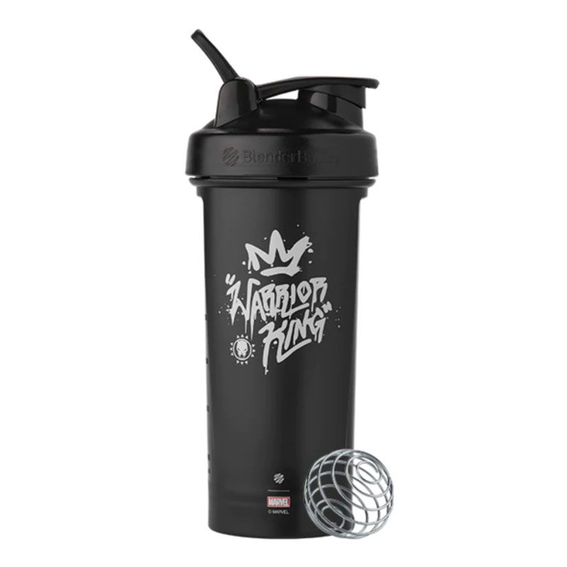 Levně BlenderBottle® Šejkr Classic Loop Pro MARVEL® 820 ml Black Panther Warrior King